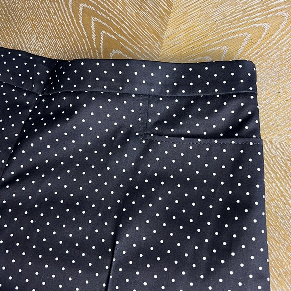 AKRIS PUNTO Franca Polka-Dot Stretch Polka-Dot Pants 10 - Picture 8 of 14